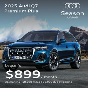 2025 Audi Q7 Premium Plus front facing special